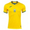 Herren Fußballbekleidung Ukraine Heimtrikot EM 2024 Kurzarm